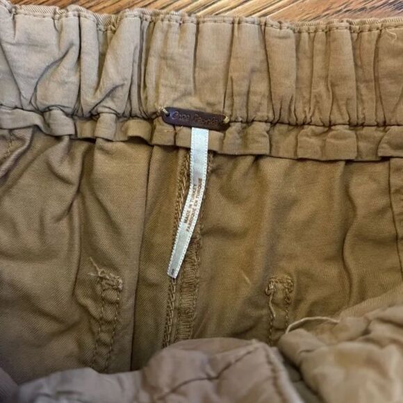 Free People Tan / Khaki Cadet Jogger Pants - Picture 7 of 13